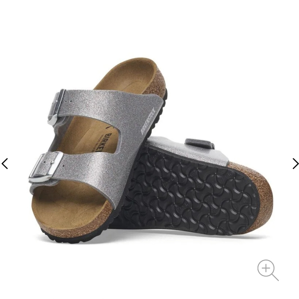 Birkenstock Silver Sandals